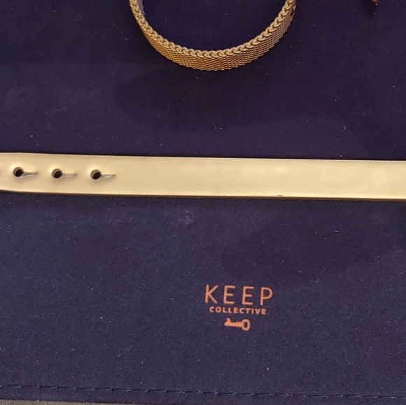 Mirrored KEEP collective bracelet - Picture 1 of 3